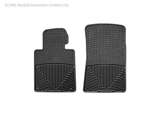 WeatherTech Front Rubber Mats (Black) For BMW M3 Convertible