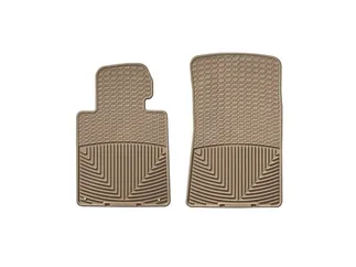 WeatherTech Front Rubber Mats (Tan) For BMW M3 Convertible