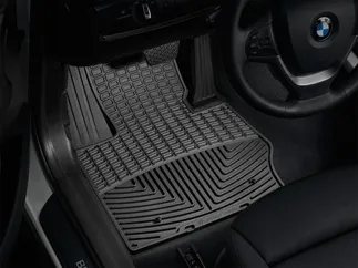 WeatherTech Front Rubber Mats (Black) For BMW X3 - W258