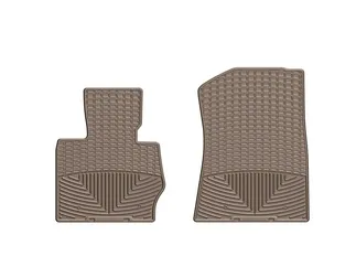 WeatherTech Front Rubber Mats (Tan) For BMW X3 - W258TN