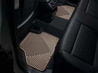WeatherTech Rear Rubber Mats (Tan) For BMW X3 (W259TN)
