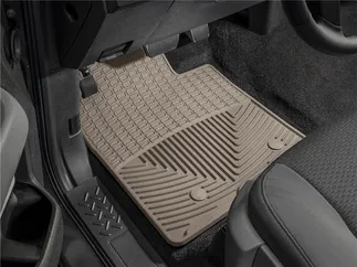 WeatherTech Front Rubber Mats (Tan) For BMW X5 - W27TN
