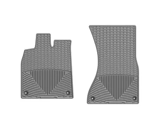 WeatherTech Front Rubber Mats (Grey) For Audi A6/S6