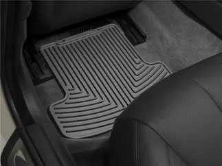 WeatherTech Rear Rubber Mats (Black) For Audi A6/S6