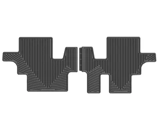 WeatherTech Rear Rubber Mats (Black) For BMW 7-Series