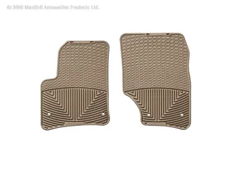 WeatherTech Front Rubber Mats (Tan) For Porsche Cayenne