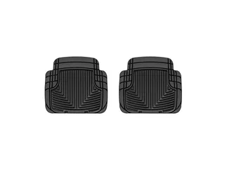 WeatherTech Rear Rubber Mats (Black) For BMW M3