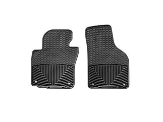WeatherTech Front Rubber Mats (Black) For Volkswagen GLI Sedan
