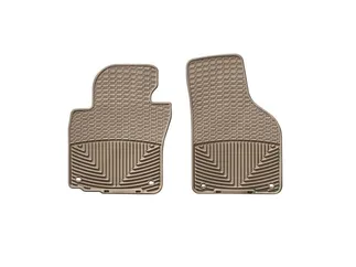 WeatherTech Front Rubber Mats (Tan) For Volkswagen GLI Sedan