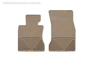 WeatherTech Front Rubber Mats (Tan) For BMW 525i