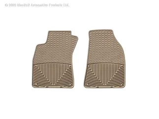 WeatherTech Front Rubber Mats (Tan) For Audi A6 Sedan