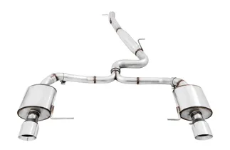 AWE Track Edition Exhaust for VW Golf Alltrack / Sportwagen 4Motion - Chrome Silver T