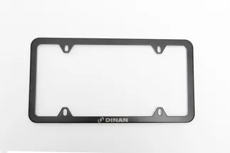 Dinan Slimline License Plate Frame - Black Steel