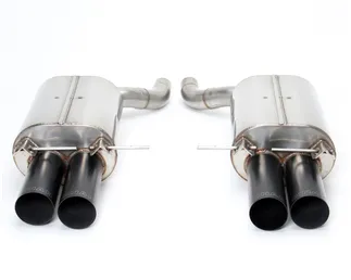 Dinan Free Flow Axle-back Exhaust For 2006-2010 BMW M5 (Black Tips)
