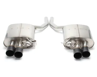 Dinan Free Flow Axle-back Exhaust For 2011-2016 BMW 550I (Black Tips)
