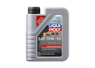 Liqui Moly MoS2 Antifriction Motoroil SAE 20W-50 - 1 Liter
