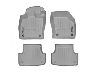 WeatherTech FloorLiner Front & Rear Kit (Grey) - For MK7 GTI/Golf/R