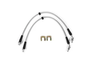 USP Stainless Steel Front Brake Lines For MK4 R32 Caliper Conversion