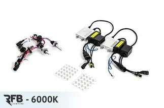 RFB HID Fog LightConversion Kit - 6000K (Diamond White) For B8 A4/5