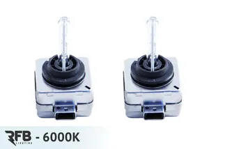 RFB HID Replacement Bulb Pair - 6000K (Diamond White) For Audi A5