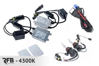 RFB HID Conversion Kit with CAN-BUS Ballasts 4300K (Pure White) For 9007