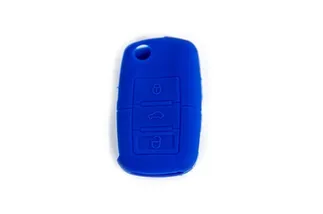 USP Silicone Key Fob Jelly (VW Models)- Blue