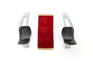 USP Silver Aluminum DSG Paddle Extensions For Volkswagen Vehicles
