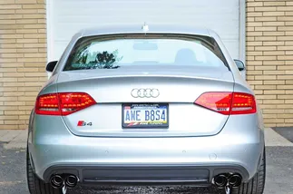 AWE Tuning Touring Edition Exhaust System - Diamond Black Tips (102mm) For Audi S4 3.