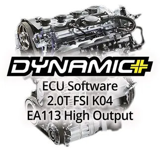 034 Dynamic+ Stage 2 ECU Performance Engine Tune For VW/Audi 2.0T FSI (K04)