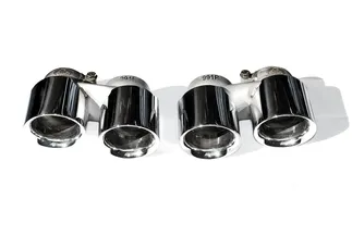 Fabspeed Deluxe Quad-Style Tips (PSE) For Porsche 991 Carrera