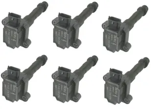 Behr Direct Ignition Coil Pack Set of 6 For Porsche 911 Turbo