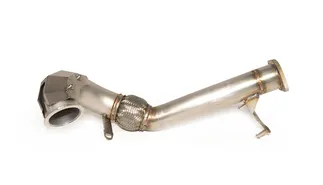 AMS Downpipe With High Flow Cat For VW MK7 R