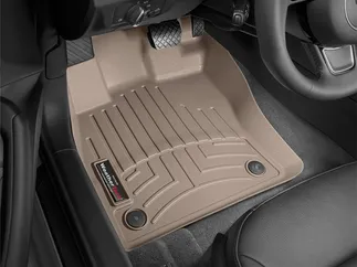 WeatherTech FloorLiner Front Row Set (Tan) - For MK7 GTI/Golf/R