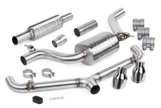 APR Catback Exhaust w/ Front Muffler - VW MK7.5 GTI TCR (ROW)