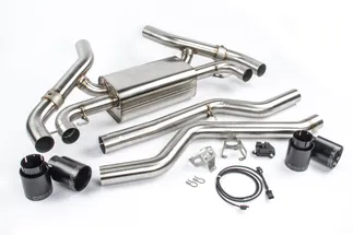 Dinan Free Flow Axle Back Exhaust For BMW M340i G20 - Black Tips