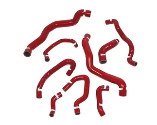 Forge Silicone Coolant Hoses Red For Audi A4 B8