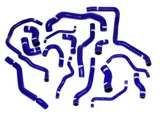 Forge Silicone Coolant Hose Kit Blue For MK6 Golf R