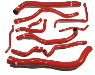 Forge Silicone Coolant Hose Kit Red For MK6 TSI