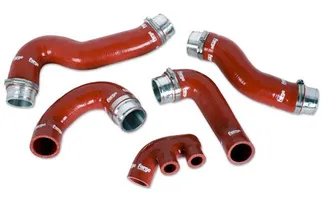 Forge Silicone Turbo Hoses Red For Porsche 996 Turbo