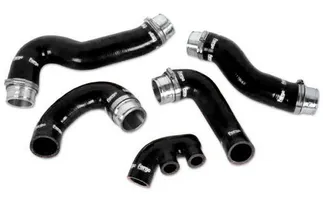Forge Silicone Turbo Hoses Black For Porsche 996 Turbo