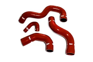 Forge Silicone Turbo Hoses Red For Audi A4 B8
