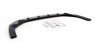 Maxton Design Front Splitter For 8Y Audi RS3 - Gloss Black (V1)