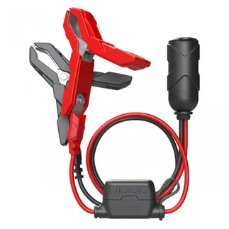 NOCO 12 Volt Plug Socket w/ Battery Clamps