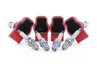 Lager by USP Complete Ignition Service Kit For VW/Audi - Set of 4 (BKR8EIX)