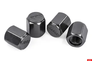 APR Wheel Valve Stem Caps - Set of 4 - Gunmetal