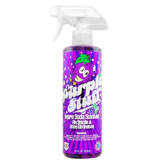 Chemical Guys Purple Stuff Grape Soda Scent Air Freshener And Odor Eliminator (16 Fl.