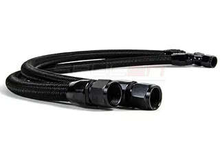 Spulen Dash 10an Catch Can Hose - 45 Degree and Straight Ends
