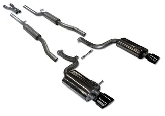 Milltek Non-Resonated Catback Exhaust Valved (Black Tips) For Audi RS4