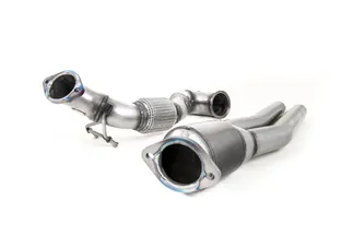 Milltek Large Bore Downpipe and Hi-Flow Sports Cat For 8V RS3