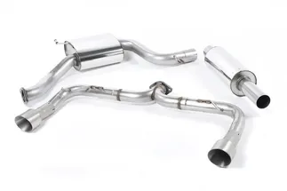 Milltek Resonated Catback Exhaust (Titanium Tips) For VW MK7 GTI